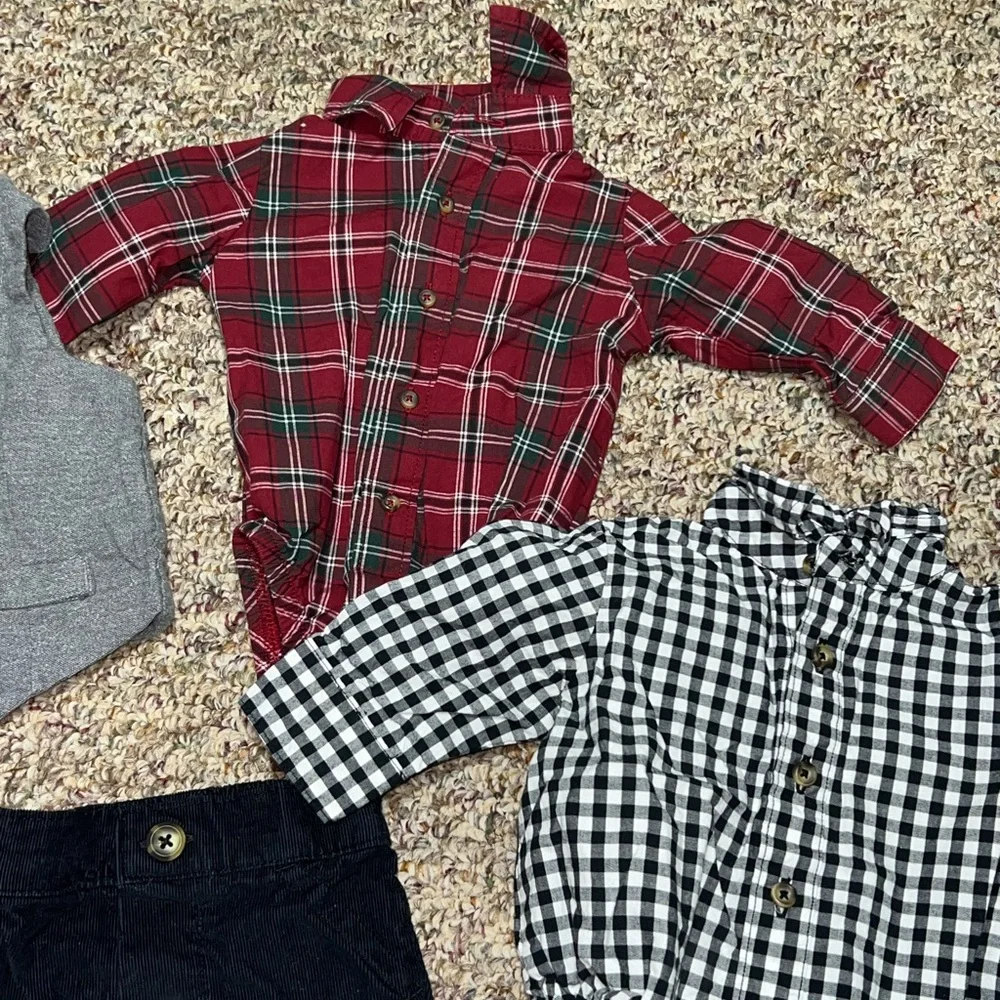 Boys Carter's Gray‎ Baby Outfit Suit 3 months
